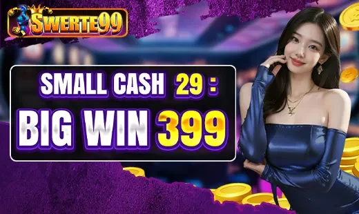 Swerte99 Small Cash Big Splash 399 banner