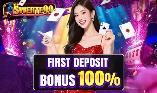 Swerte99 First Deposit Bonus 100% banner