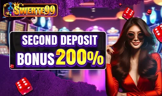 Swerte99 Second Deposit Bonus 200% banner