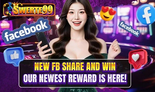 Swerte99 Facebook Share Promo banner